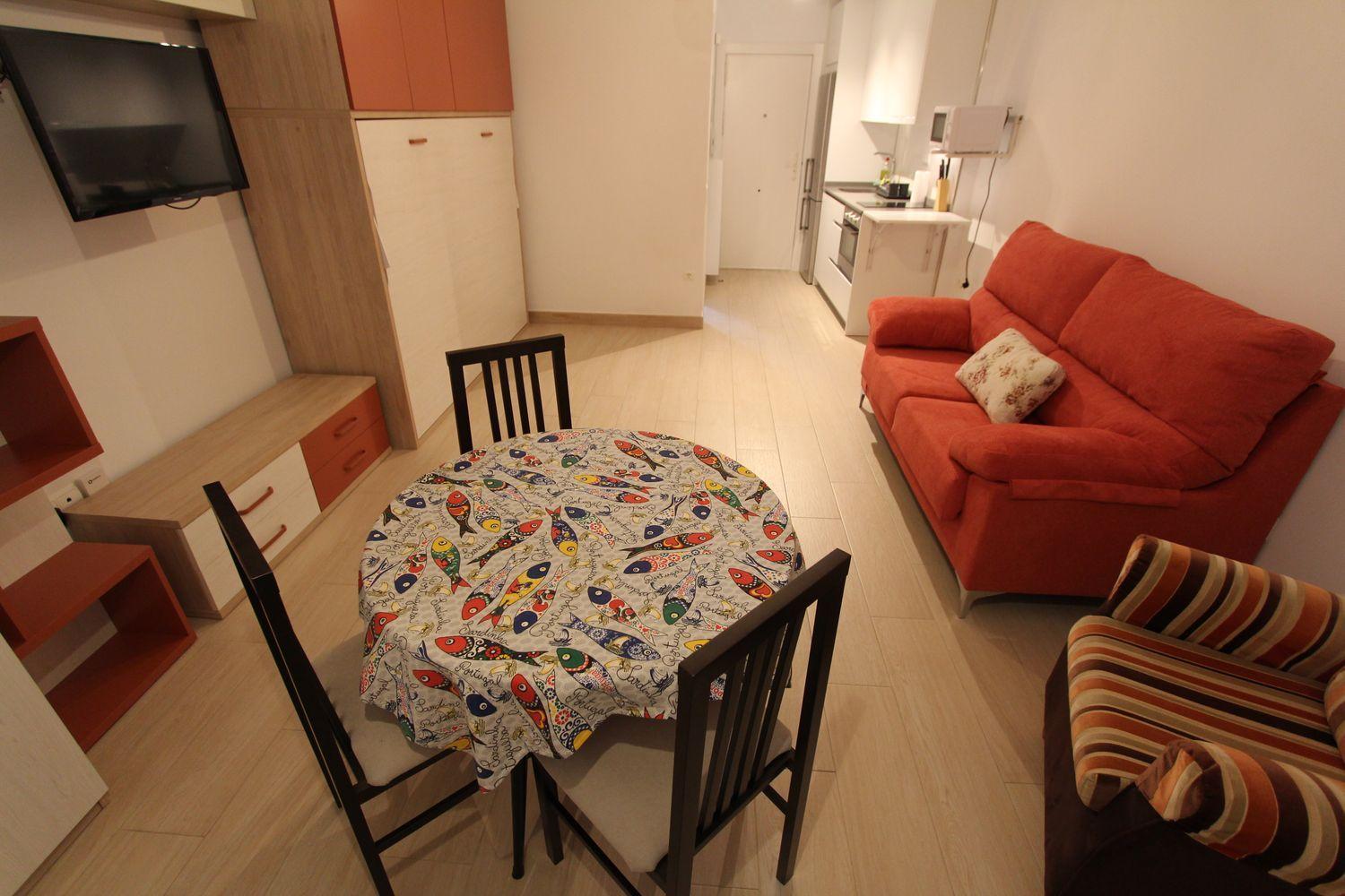 ESTUDIO DE  CORTA TEMPORADA. 420€ /MES